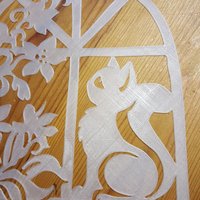 Cat at Window - Thumbnail 2