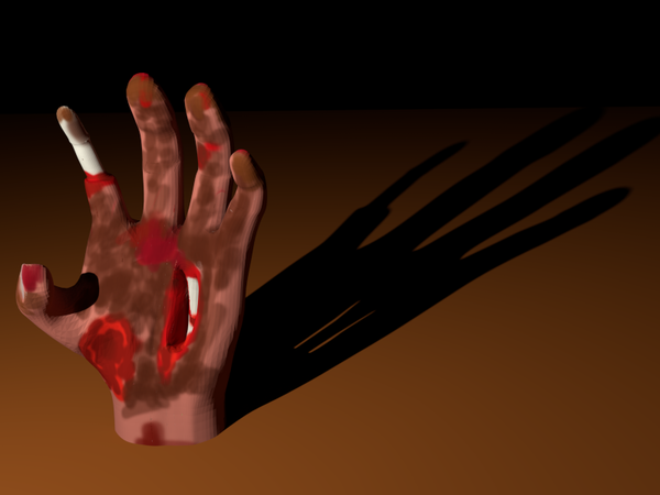 zombie hand