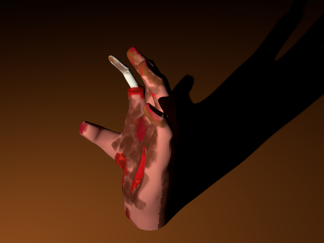 zombie hand 3D Print 44111