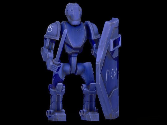 Police Robotron 3D Print 44148