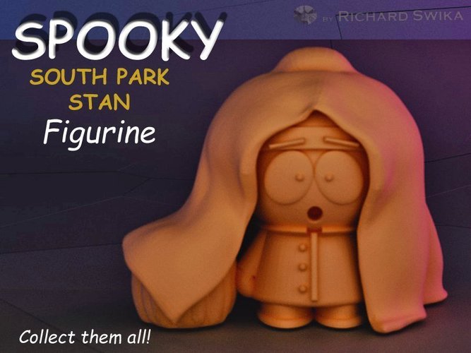 Spooky Stan Figurine 3D Print 44241