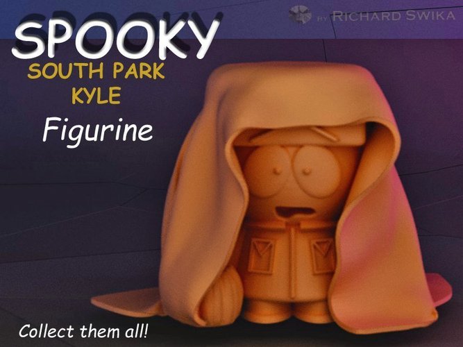 Spooky Kyle Figurine 3D Print 44243