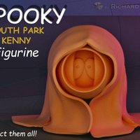 Small Spooky Kenny Figurine 3D Printing 44249