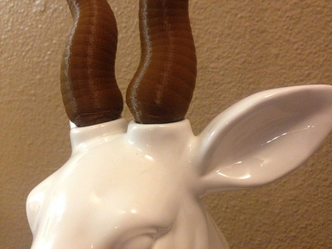 Gazelle Horns  3D Print 44254