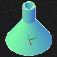 Small Funnel 3D Printing 44261