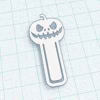 Pumpkin Bookmark for Halloween Reading - Thumbnail 2
