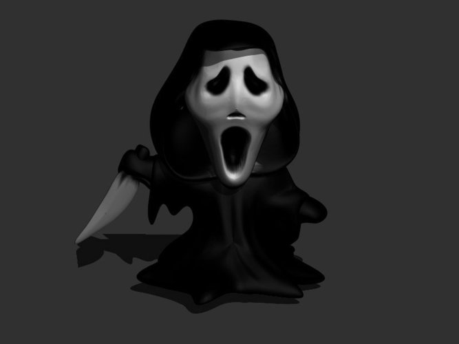 Scream 3D Print 44346