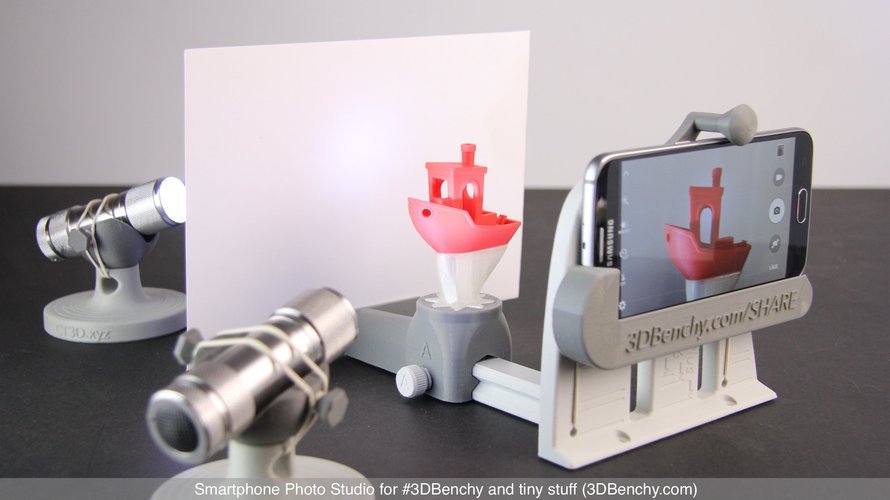 Smartphone Photo Studio for #3DBenchy and tiny stuff 3D Print 44368