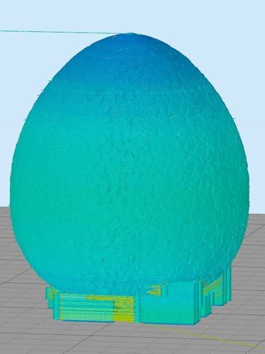 Terra Dragon Egg 3D Print 44393