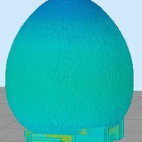Small Terra Dragon Egg 3D Printing 44393