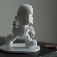 Small Stormtroopa (Stormtrooper + Koopa Troopa Statue) 3D Printing 44451