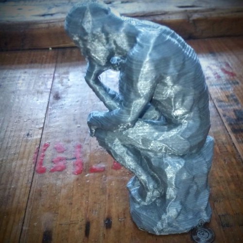 Rodin's Thinker 3D Print 44474