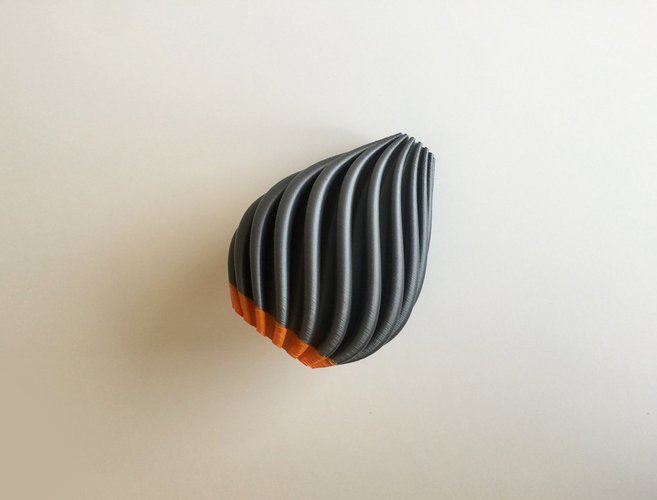 Twirl Vase 34 3D Print 44514