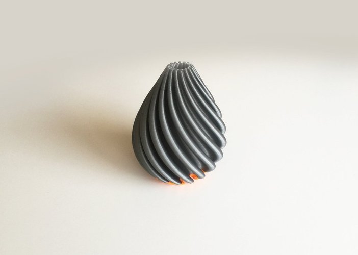 Twirl Vase 34 3D Print 44516