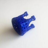 Voronoi Elephant Bowl # 2 - Thumbnail 2