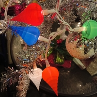 Small V5 Christmas Light shade ornmant decoration Tree 3D Printing 445233