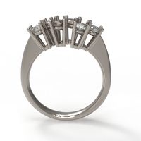 sapphire and diamond ring - Thumbnail 11