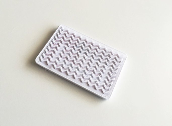3D Fabric Wallet  3D Print 44557