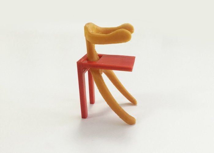 Hug Chair 3D Print 44585