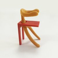 Small Hug Chair 3D Printing 44585