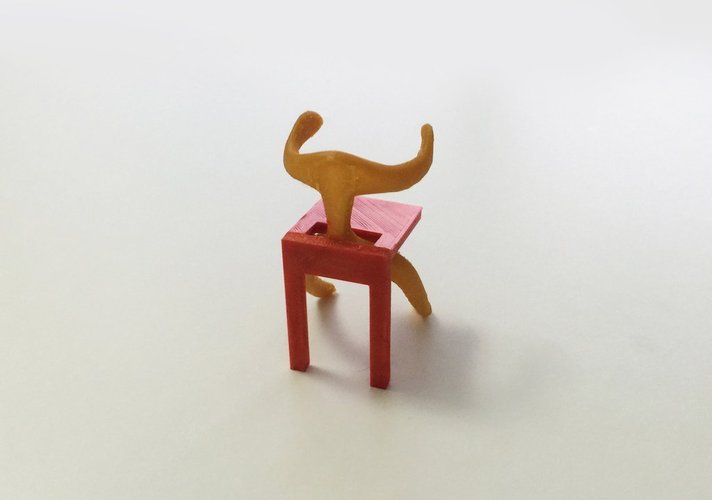 Hug Chair 3D Print 44586