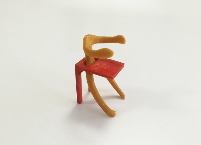 Hug Chair 3D Print 44587