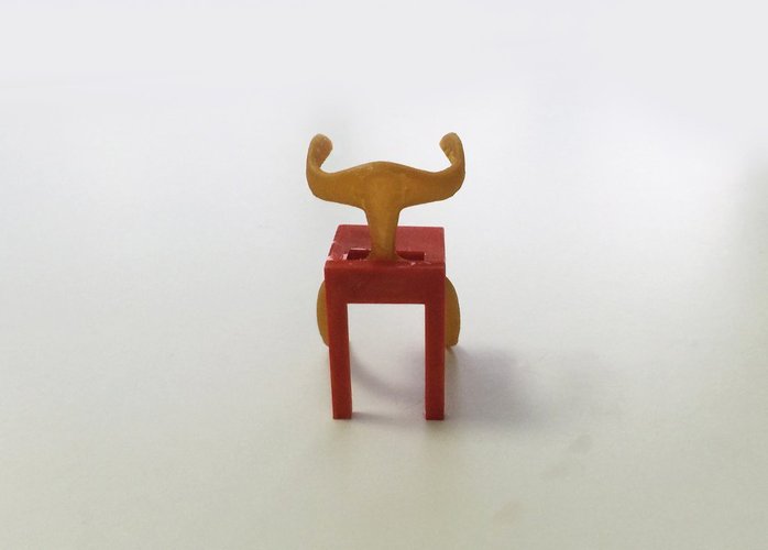 Hug Chair 3D Print 44588