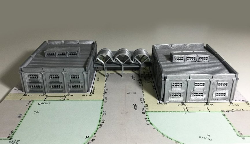 Warehouse Model 3D Print 44623
