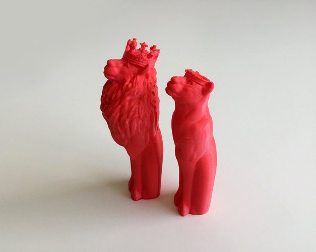 Complete Animal Chess 3D Print 44648