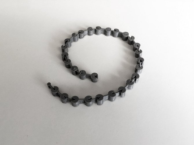 Clasp Bracelet 3D Print 44722