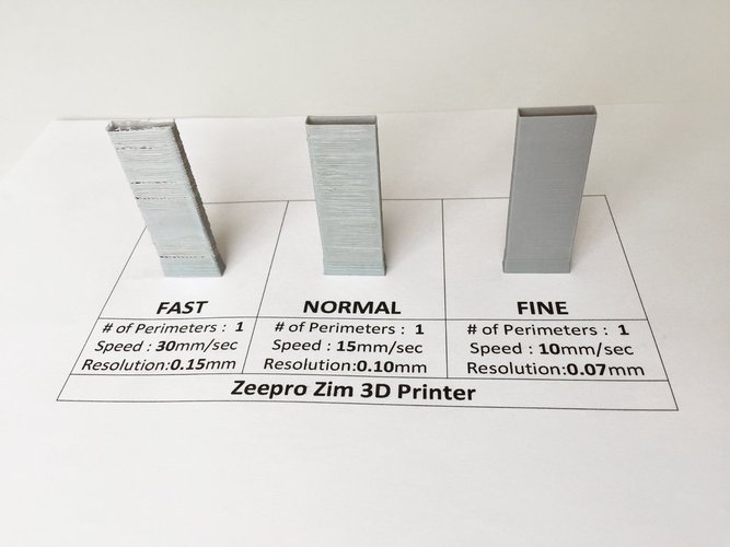 Zim Box Test 3D Print 44750