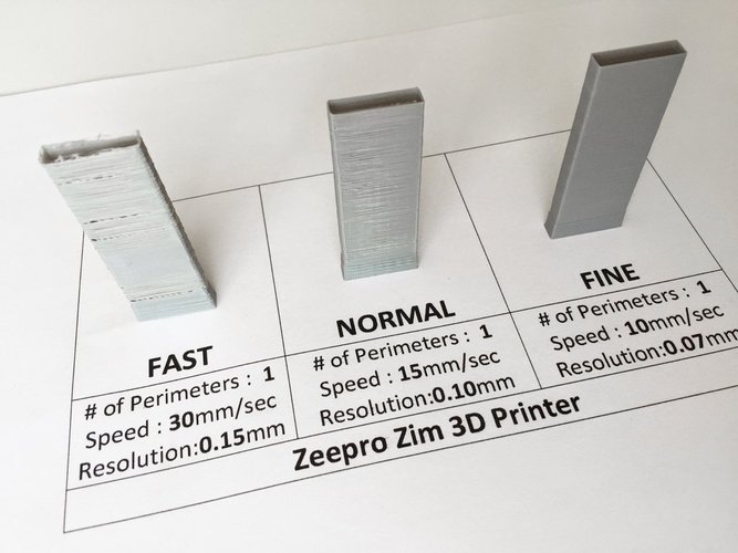 Zim Box Test 3D Print 44751