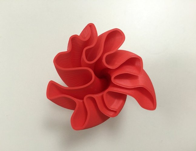 Sketch line vase 3D Print 44793