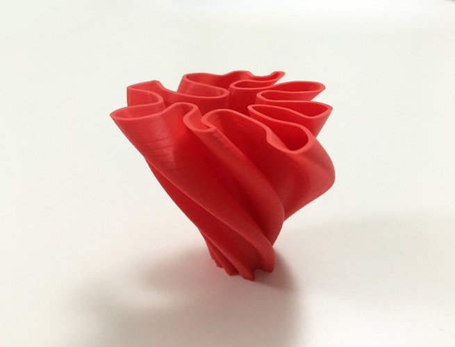 Sketch line vase 3D Print 44794