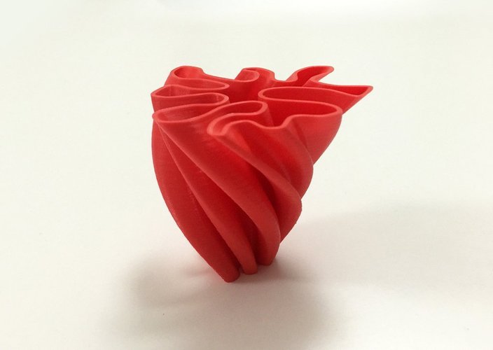 Sketch line vase 3D Print 44795