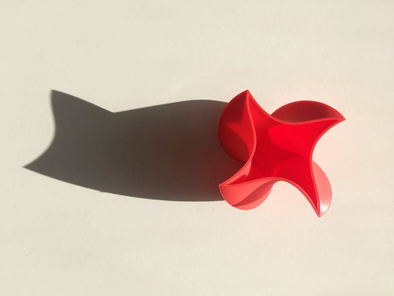 Ninja Star Vase 1