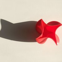 Small Ninja Star Vase 1 3D Printing 44804