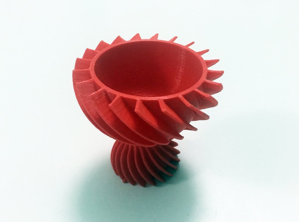 3D Printed Bottle and Screw Cap 5 by David Mussaffi