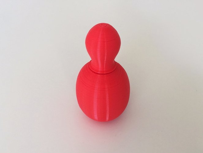 Bottle and Screw Cap 46 3D Print 44819