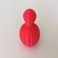 Small Bottle and Screw Cap 46 3D Printing 44819