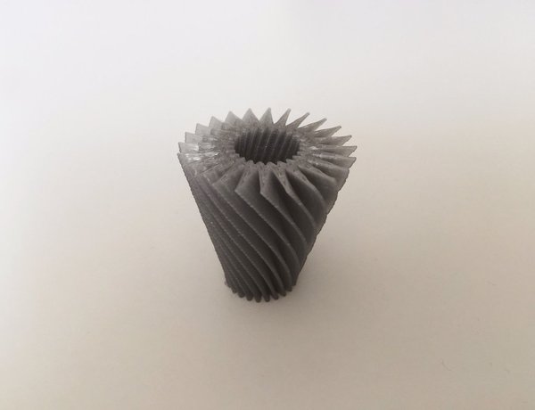 Twisted Star Vase Test