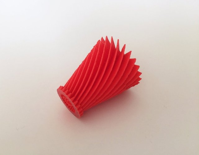 Twisted Star Vase Test 3D Print 44834