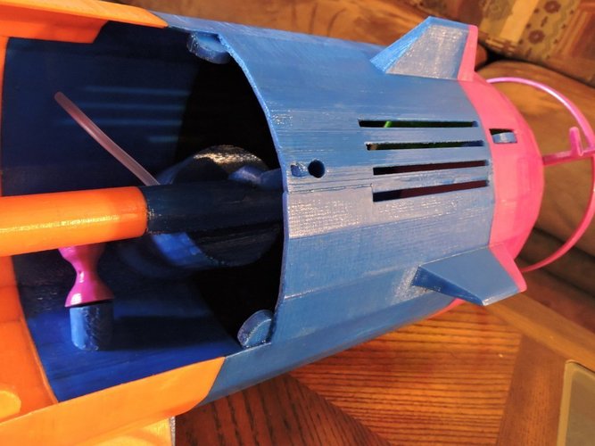 The Catfish - A fully working submarine 3D Print 44851