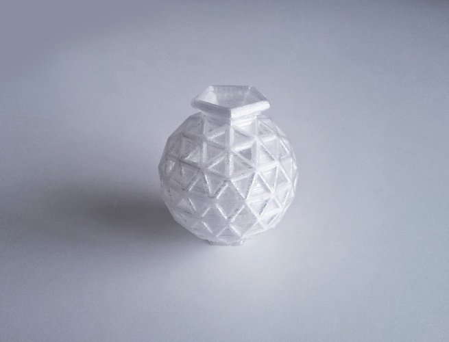 Geosphere Vase 25 3D Print 44906