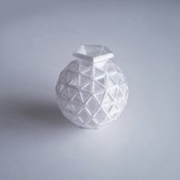 Small Geosphere Vase 25 3D Printing 44906