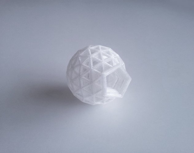 Geosphere Vase 25 3D Print 44907