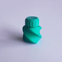 Bottle and Screw Cap 45 AB - Thumbnail 3