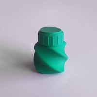 Bottle and Screw Cap 45 AB - Thumbnail 4