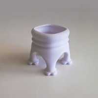 Small Elephant Bowl 3 3D Printing 45020