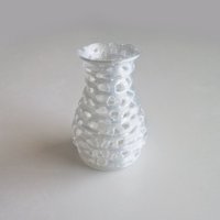 Voronoi Form Vase 1 - Thumbnail 1